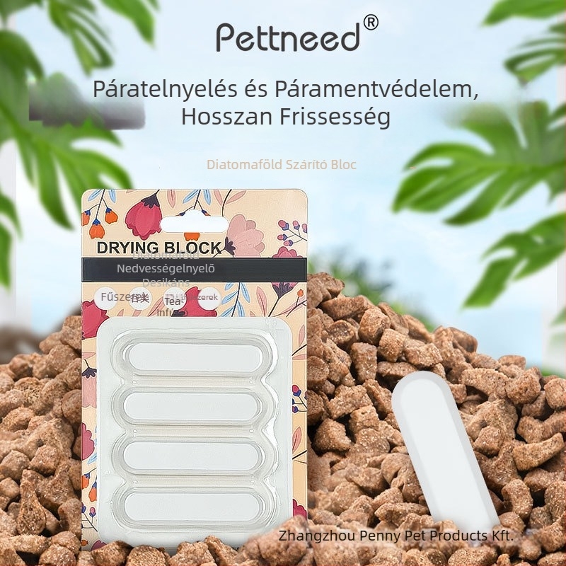 Állateledel vákuum tárolóedény – Pettneed, PP anyag, 4 darab