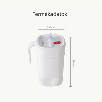 Állateledel tároló kanna – ABS anyag, kapacitás 4 L alatt, súly 0,65 kg