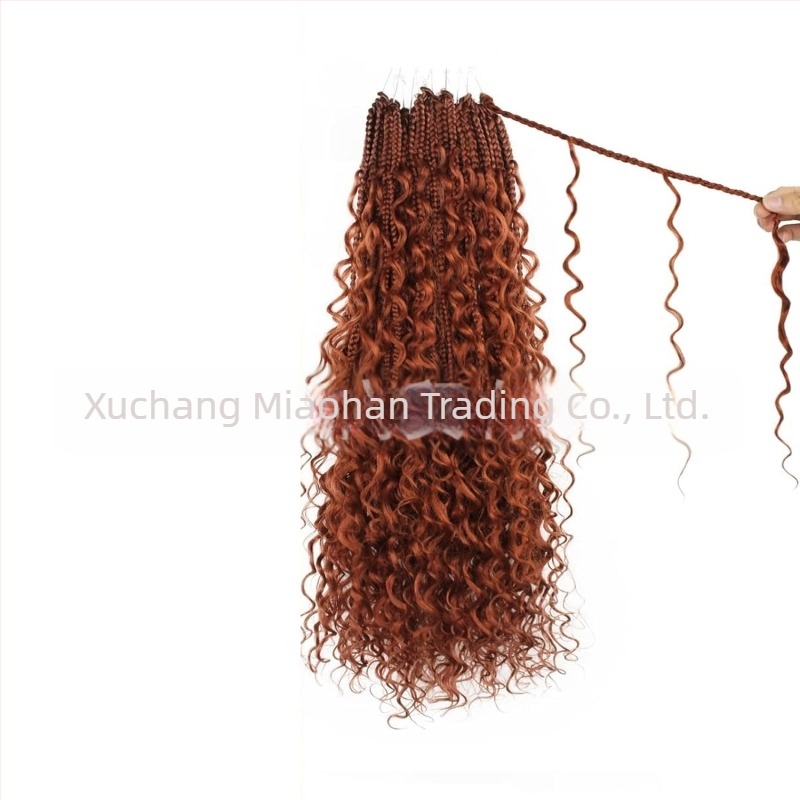 River Locs Box Braiding Bohemian Hair – Miaohan háromszálas box fonat, bohem stílusú paróka