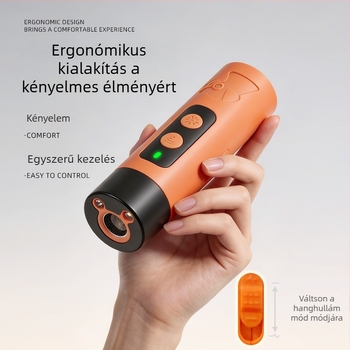 Ultrahangos kutyariasztó kültéri edzéshez – ugatás elleni védelem, önvédelem, nagytestű kutyák számára.