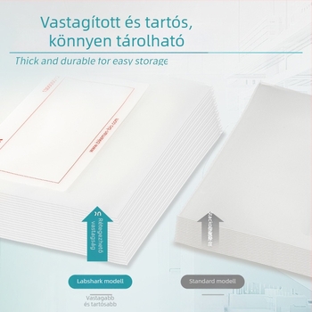 Laboratóriumi ziplock mintavételi zacskók, önzáródó, vastagított műanyag, kör alakú formájú, mindennapi használatra