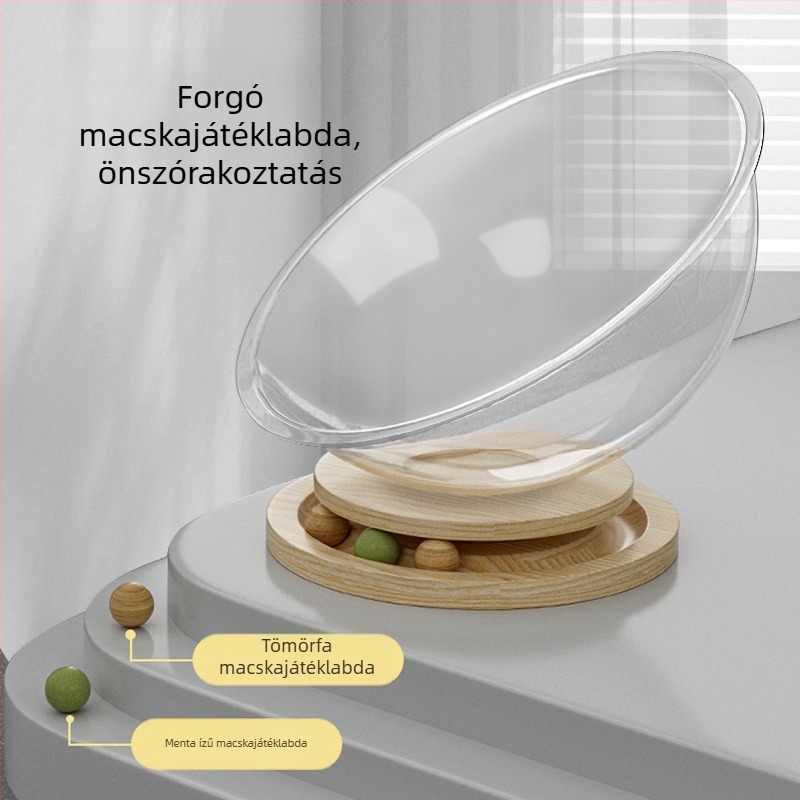 Minden évszakra alkalmas macska űrkapszula odú, átlátszó akril odú macskáknak