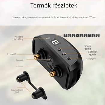 Kutyaugatás elleni gallér automata elektromos sokkolóval, intelligens vezérléssel — ABS anyag, Márka Cool, Kutyáknak megfelelő, Nem importált, Privát címkék elérhetők