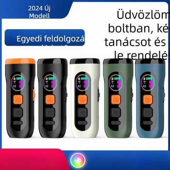Aipaiduo ultrahangos kutyatréner, kézben tartható, kettős érzékelőfej, nagy teljesítmény, műanyag ház