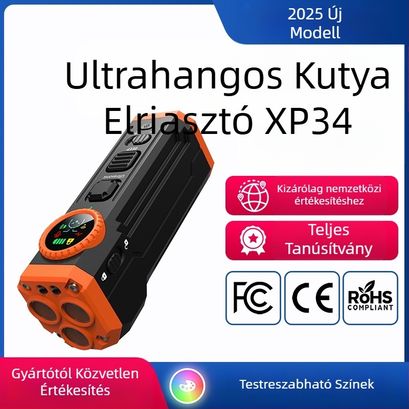 Ultrahangos kutyairtó, Aipaiduo, műanyag ház, univerzális használat