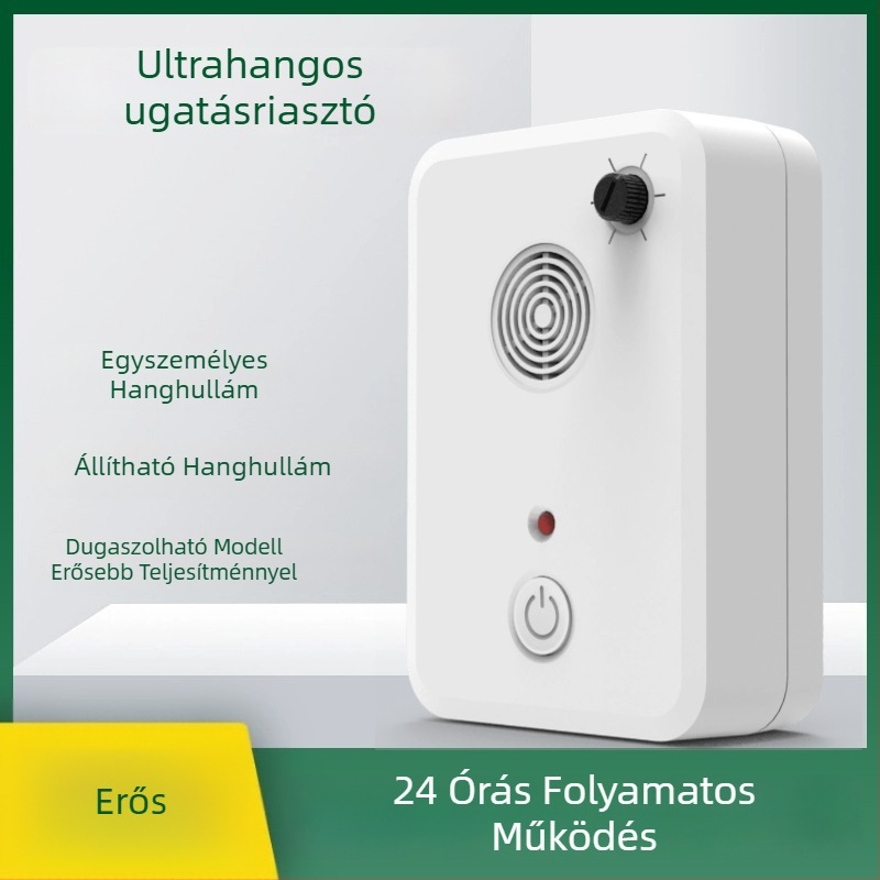 Ultrahangos ugatás elleni készülék üzletek és villák számára, zajcsökkentő a szomszédok nyugalmáért