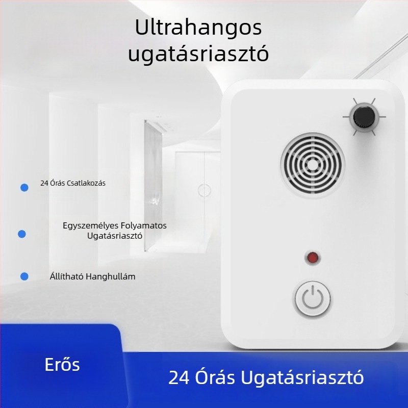 Ultrahangos ugatás elleni készülék üzletek és villák számára, zajcsökkentő a szomszédok nyugalmáért