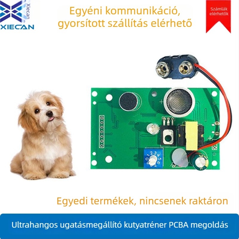 Kutyák kiképzésére szolgáló eszköz személyre szabott PCBA megoldással — Smart Pet PCBA, modell Smart Pet PCBA, standard tápegység, standard áram, standard kapacitás, hibaarány 1‰