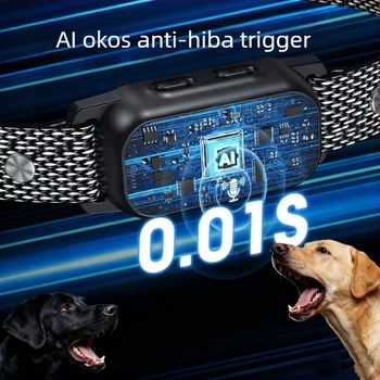 RPet anti-bark elektronikus edzőnyakörv kutyáknak – ABS anyag