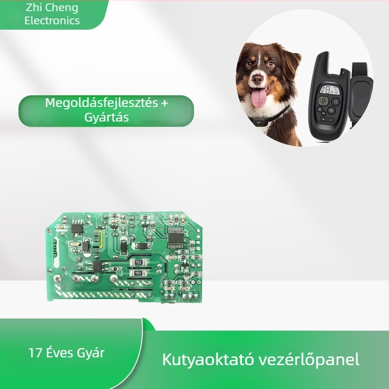Kutyanevelő eszköz PCBA-vezérlőpanel dizájnnal az ugatás megállítására, Zhicheng márka, kapacitás 100000