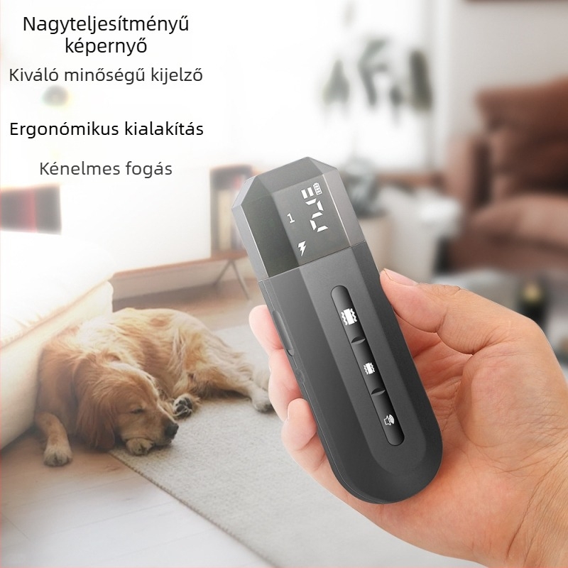 Pupopan kutya edzőnyakörv ABS anyaggal, három edzésmóddal