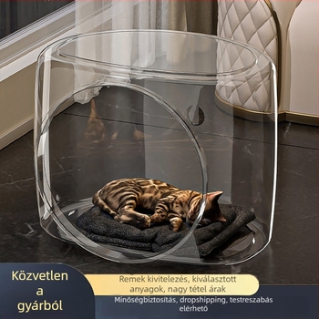 PET anyagból készült macska odú - Tiantao márka, macskák számára (macska odú, ketrec)