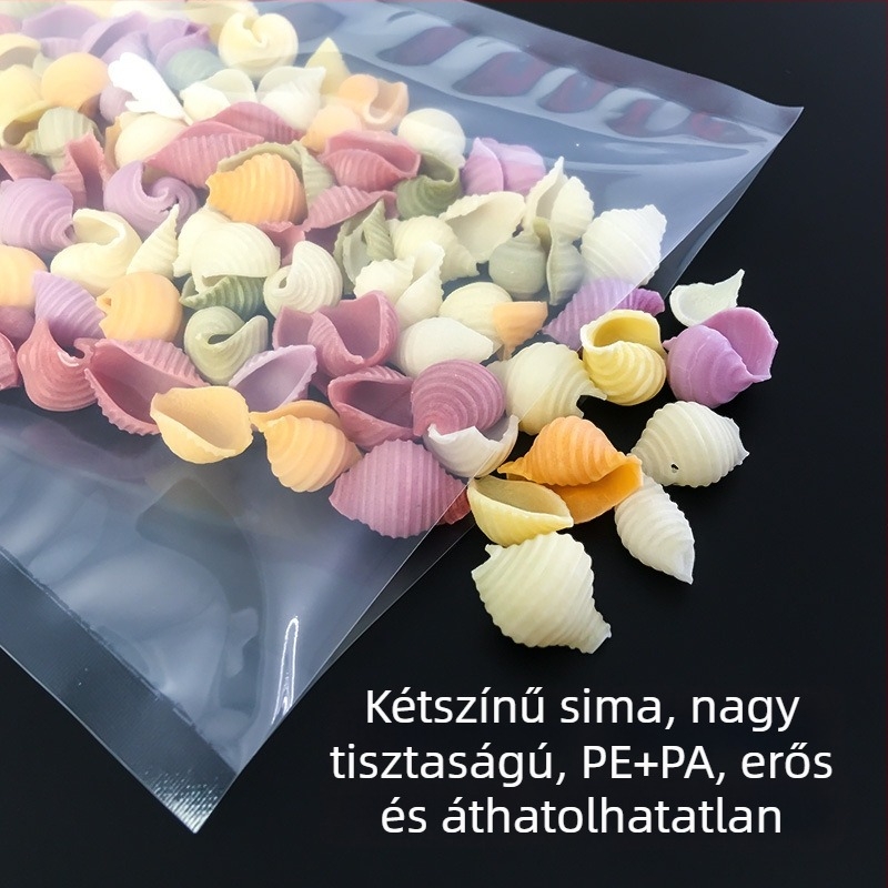 ShineYe nejlon vákuumtasak tekercs élelmiszer-csomagoláshoz – vákuumzárás, nejlon szerkezet, napi 10000 tasak kapacitás