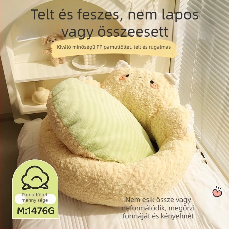 Macskafészek télre – meleg fekhely macskáknak, kényelmes kisállatkanapé, alvófülke macskáknak és kiscicáknak