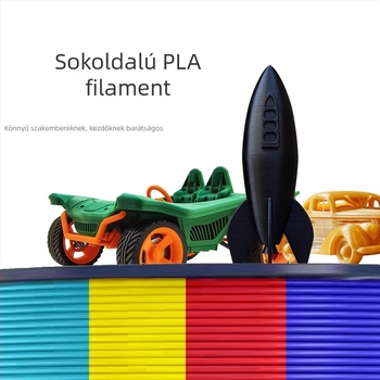 Three Green PLA 3D nyomtatáshoz való filament – 1 kg, denzitás 1.24 g/cm³, kompatibilis FDM nyomtatókkal