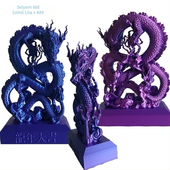 3D nyomtatóhoz való fogyóanyag PLA filament, 325 m, kerek keresztmetszet, sűrűség 1,26 g/cm³