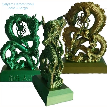 3D nyomtatóhoz való fogyóanyag PLA filament, 325 m, kerek keresztmetszet, sűrűség 1,26 g/cm³