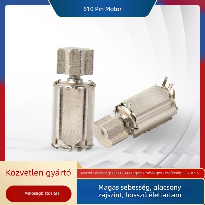 Kefés motor | mikrovibrációs motor kutyák kiképzésére és eszközökhöz a ugatás megállításához | DC 36V alatt, közvetlen áram, hatékonyság 90%