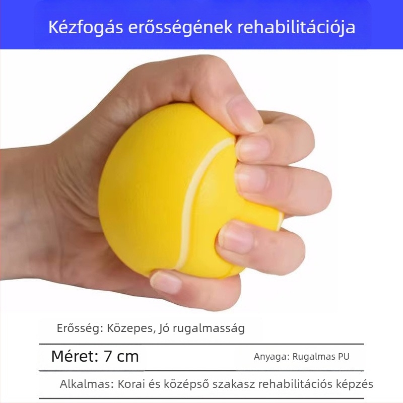 Fogásrehabilitációs labda: ujjak és kéz edzésére stroke és hemiplegia rehabilitációjához, ötujjas gyakorlat