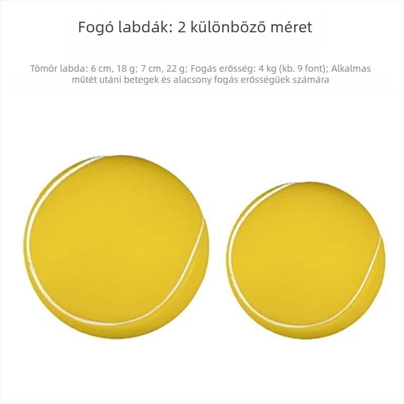 Fogásrehabilitációs labda: ujjak és kéz edzésére stroke és hemiplegia rehabilitációjához, ötujjas gyakorlat