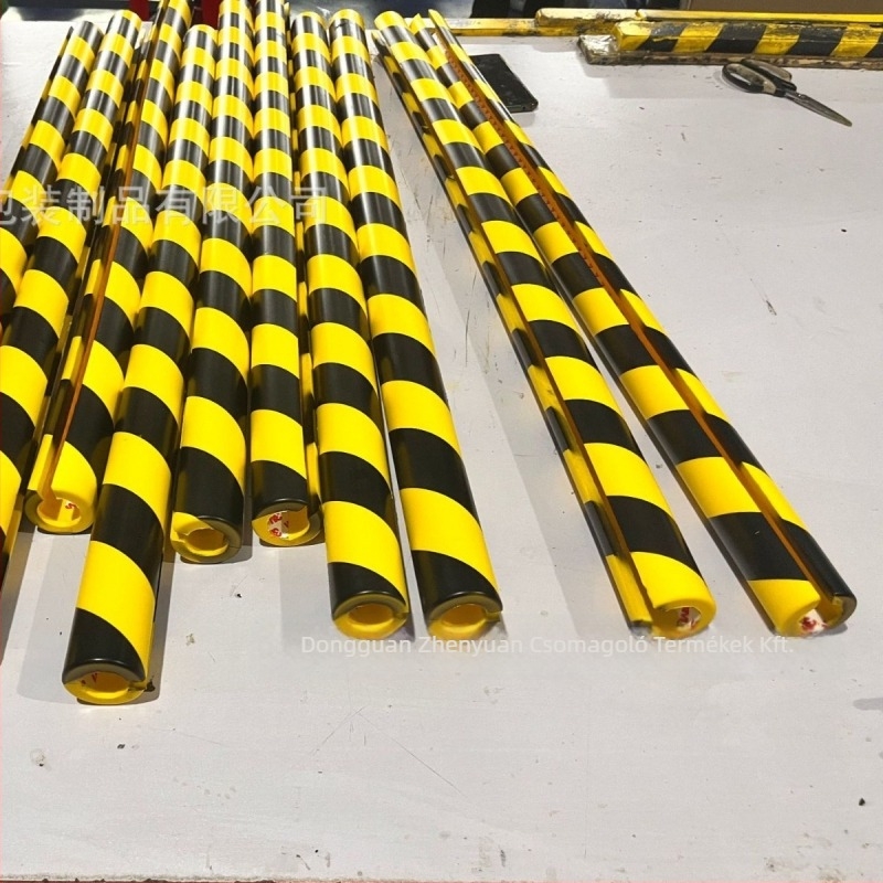 PU poliuretán sarokvédő csík, U-, D- és L-alakú változatok, ütésvédelmi, Dongguan eredetű