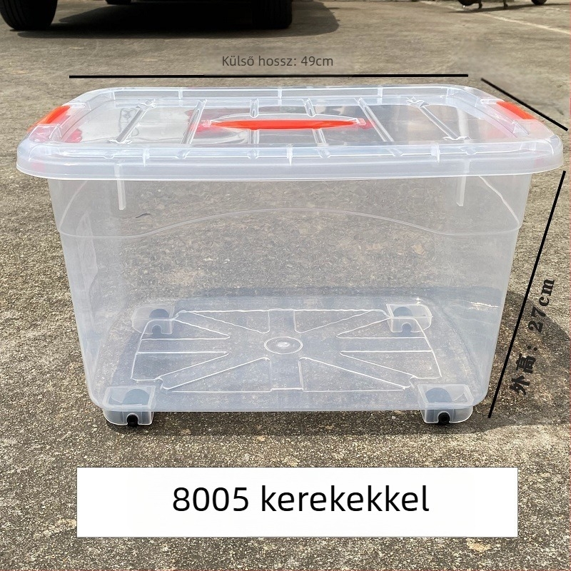 Fedéllel ellátott tároló doboz - műanyag, modell 1851, kapacitás 300 ml alatt, kézben vihető