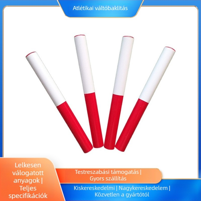 Váltóbot — anyagok: fa, PVC, alumíniumötvözet; modell: 00; testreszabás elérhető; alkalmas: atlétika