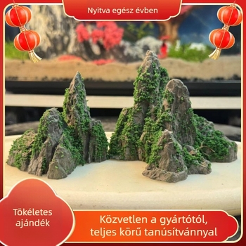 Irodai dekoráció kőzet táj rockery szobor Zöld Sárkány kőhegy csúcs (Anyag: Egyéb; Eredet: Egyéb; Importált: Nem; Fő felhasználás: Egyéb; Márka: Egyéb)