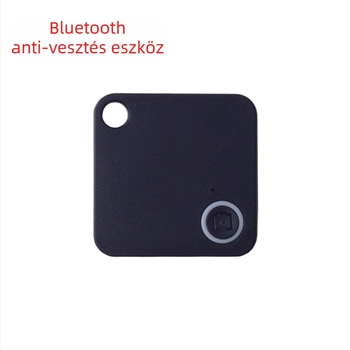 Négyzet alakú Bluetooth anti-lost nyomkövető, Bluetooth 4.0, 25–30 m hatótáv, 220 mAh akkumulátor, tömeg 9,5 g, modell HCX017