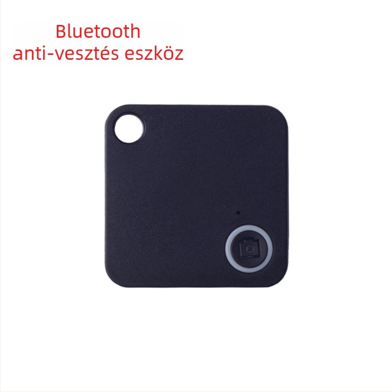 Négyzet alakú Bluetooth anti-lost nyomkövető, Bluetooth 4.0, 25–30 m hatótáv, 220 mAh akkumulátor, tömeg 9,5 g, modell HCX017