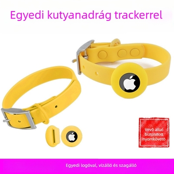 Állatok nyomkövető nyakörv – elvesztés elleni, harapás elleni, gubancmentes, hordozható, PVC anyag, testreszabható minta, Yile Technology