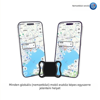 Duál rendszerű mágneses helymeghatározó GPS-szel és Bluetooth-kel (Akkumulátor kapacitás: 220, Tömeg: 20 g, Anyag: PC)