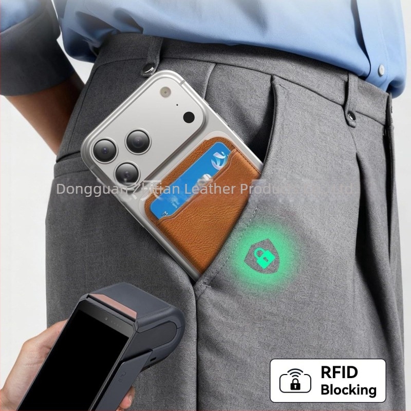 Find My kártyatartó mágneses állvánnyal iOS-hoz (PU anyag, 130 mAh akkumulátor, Find My interfész, mágneses rögzítés)