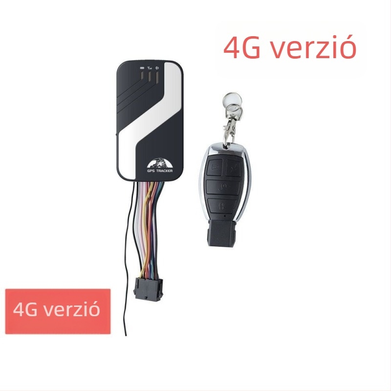 4G járműbe szerelt nyomkövető Tk403B403D4G – GPS pontosság 5 m, túllépési riasztás, IPX-5 vízálló, 12–24V tápegység