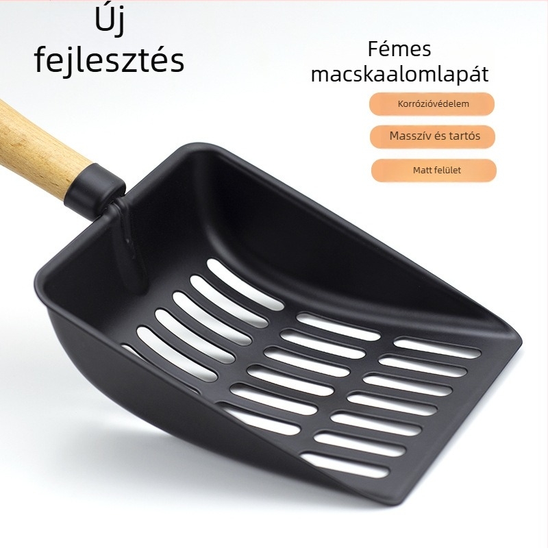 Fém macskaalom lapát – macskáknak