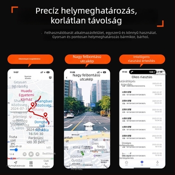 Beidou pozicionálással ellátott autó GPS-nyomkövető, lopás és elvesztés elleni védelem, erős mágnes, vezetékes verzió, modell ABL01