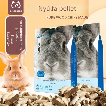 Nyúl-alom faaprítékból, 2.5 kg, vizelet-abszorber és szagcsökkentő