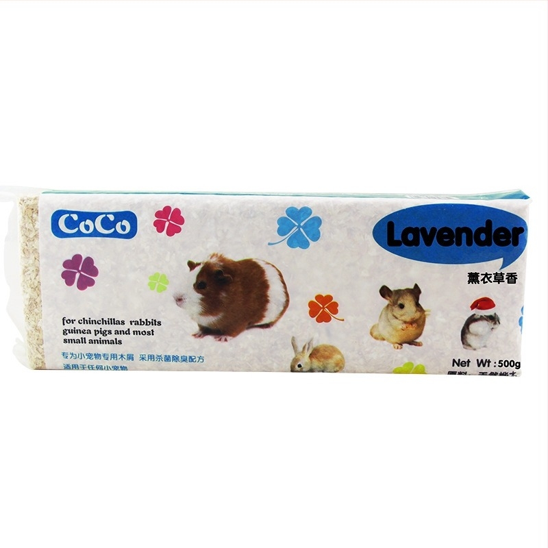 Nyírfából készült fa gyapjú alátétanyag, 1 kg, téli meleg kisállatok számára