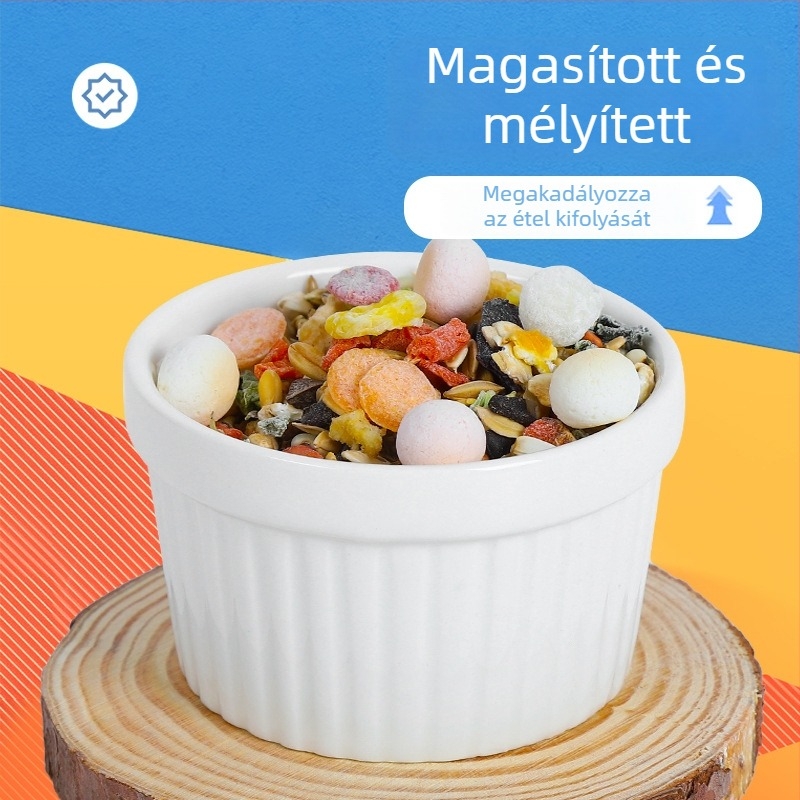 Bay Nest etető tál élelmiszer-minőségű PP anyagból, kisállatok számára