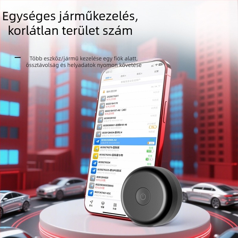 Autó GPS nyomkövető erős mágnessel, telepítés nélkül, elvesztés elleni eszköz időseknek, gyerekeknek és háziállatoknak, modell F36