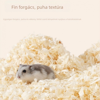 Kisállatok alomtakaró forgácsból dezodoráló és melegítő hatással — a hörcsögök és más apró állatok számára; Import: Nem; Márka: Egyéb; Kategória: Kisállat etetési eszközök