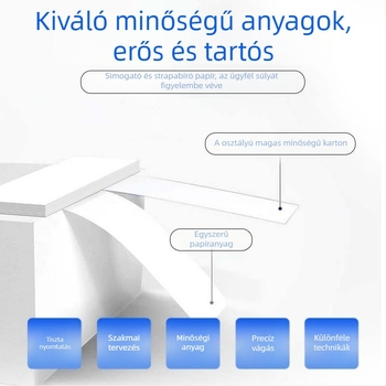 Újévi ajándék doboz kartonból, testreszabható; 230 GSM papír; nyomtatási eljárások: offset, szitanyomás, reliefnyomás, UV nyomtatás, arany/ezüst bélyegzés; logónyomtatás elérhető; belső és külső méretek testreszabhatók