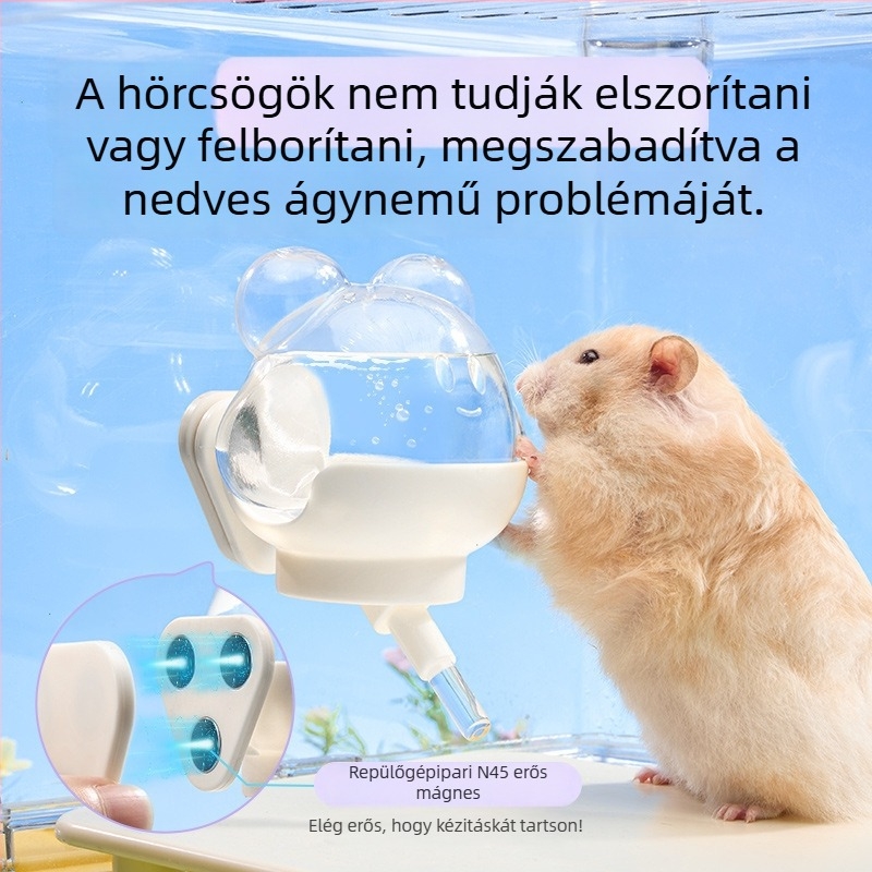 Kano Mágneses Háziállat-ivóvíz adagoló vákuumos rögzítéssel – műanyag