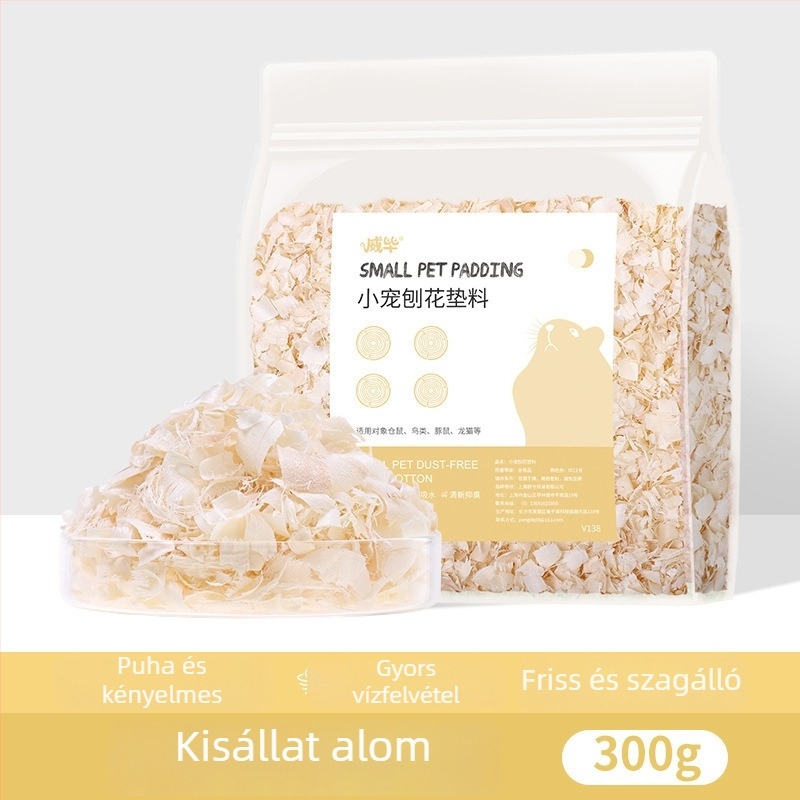 Nyárfaforgács hörcsög alom aromaterápiával, aranyhörcsög vizeletszóró homok, nyári kertészeti kellékek gyűjteménye
