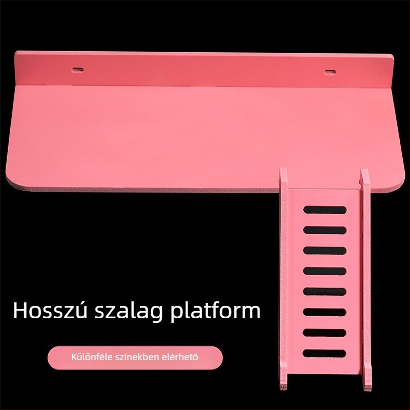  Hörcsög ketrec platform, fa-plasztik konstrukció; Kategória: háziállat kellékek; Importálás: Nem