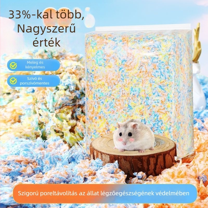 Hamster fészek alátét — Anyag: Egyéb; Eredet: Egyéb; Importált: Nem; Kizárólagos tranzitkiszolgáló forrás