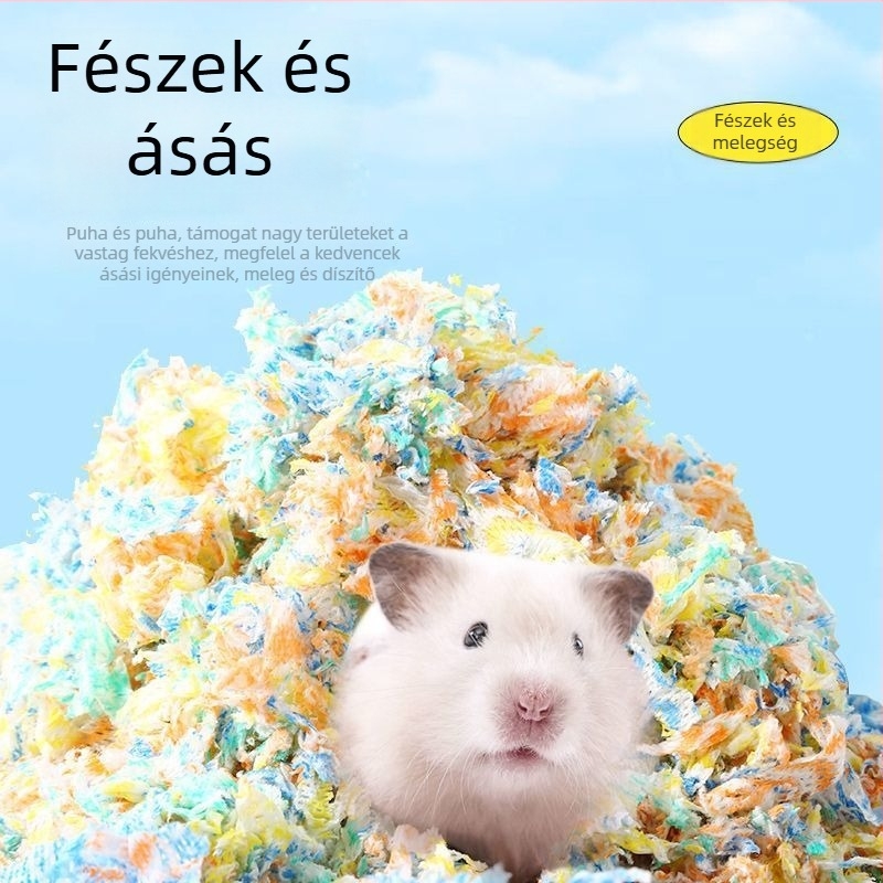 Hamster fészek alátét — Anyag: Egyéb; Eredet: Egyéb; Importált: Nem; Kizárólagos tranzitkiszolgáló forrás