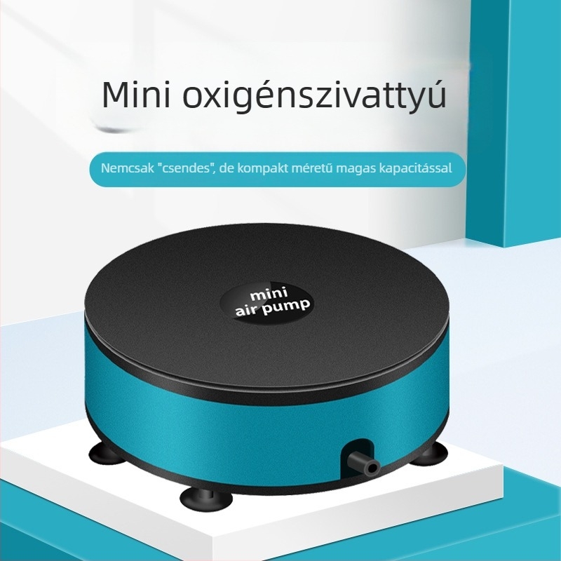 USB-üzemű akváriumi oxigénpumpa, DC5V alacsony feszültség, oxigénezés, hordozható, 100 g