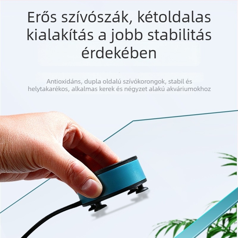 USB-üzemű akváriumi oxigénpumpa, DC5V alacsony feszültség, oxigénezés, hordozható, 100 g