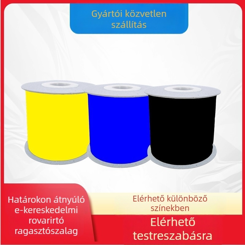 Rovarfogó tábla, kétoldalas, PE anyagú, kültéri használatra